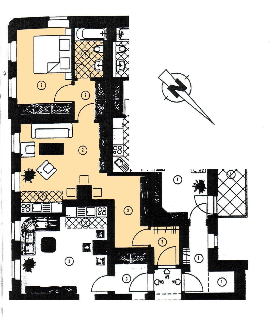 Ab 01.07.26! Wenige Meter zum Zentrum und zum Schwanenteich - schöne Wohnung in Stadtvilla 