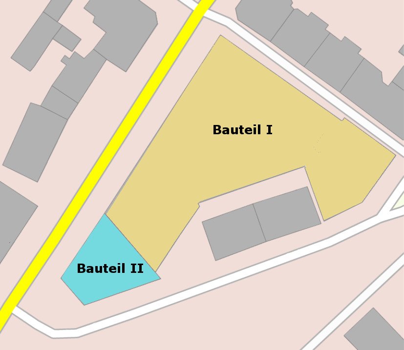 Geschäftshaus im Zentrum von Oelsnitz/V., ca. 3.800 m² Nutzfläche, san-bed. TG, 77 Stpl., Aufzug