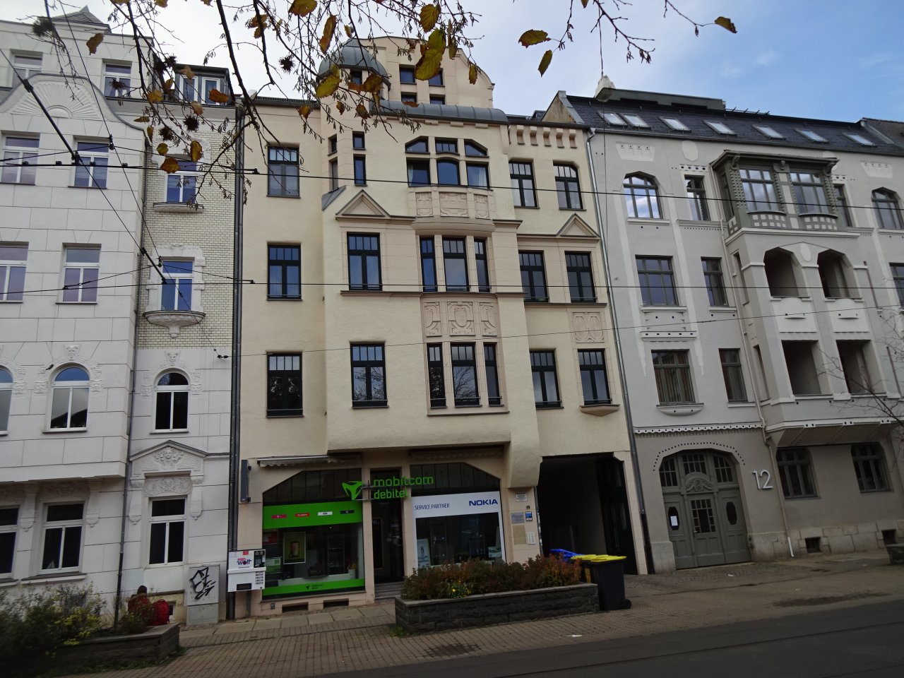 Ab 1.12.! Moderne 1-Raumwohnung mit Balkon u. EBK im Herzen von Zwickau