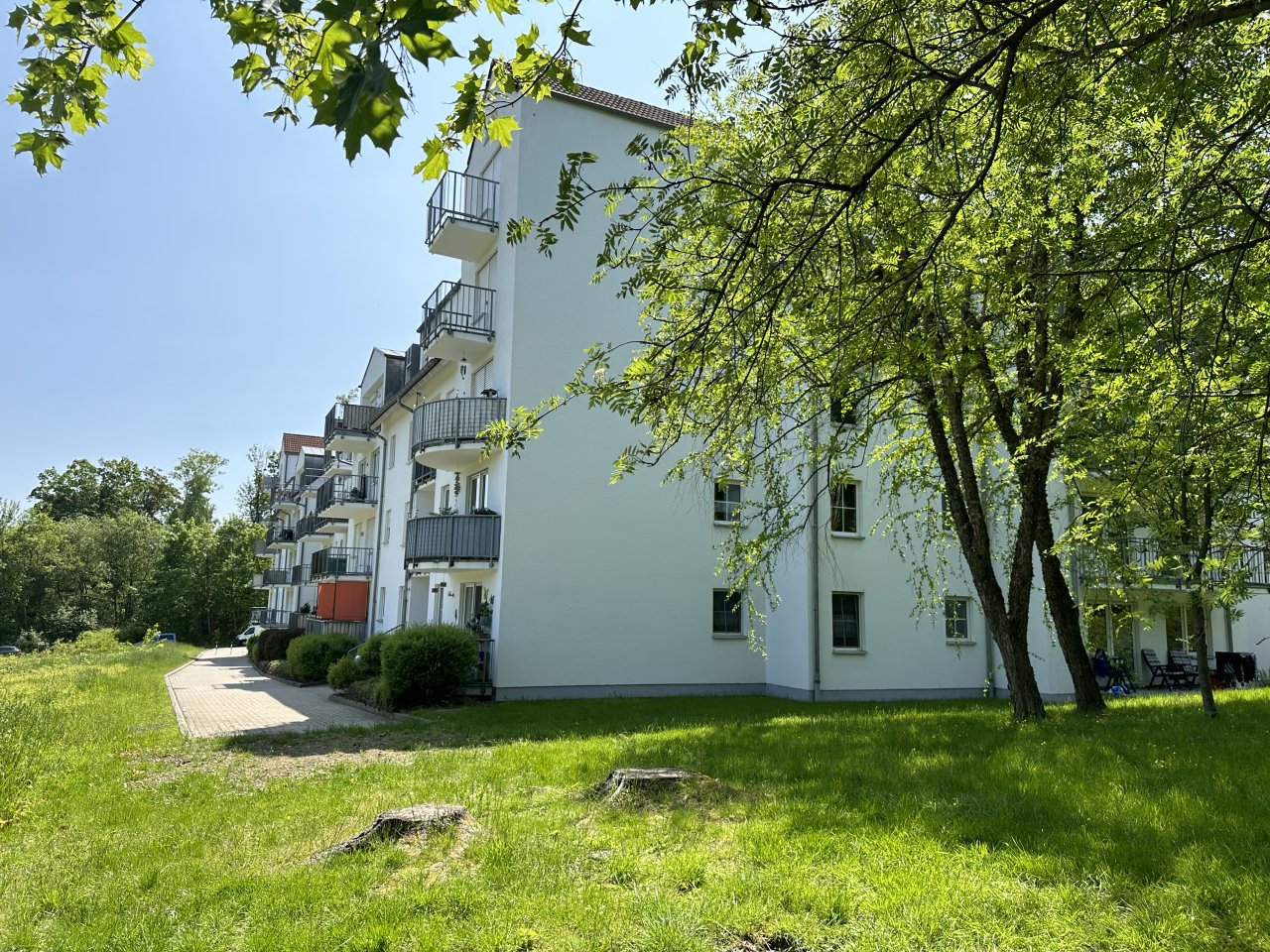 Vermietete Maisonette-WE, Balkon, Tageslichtbad, TG-Stpl. in Auerbach/V.!