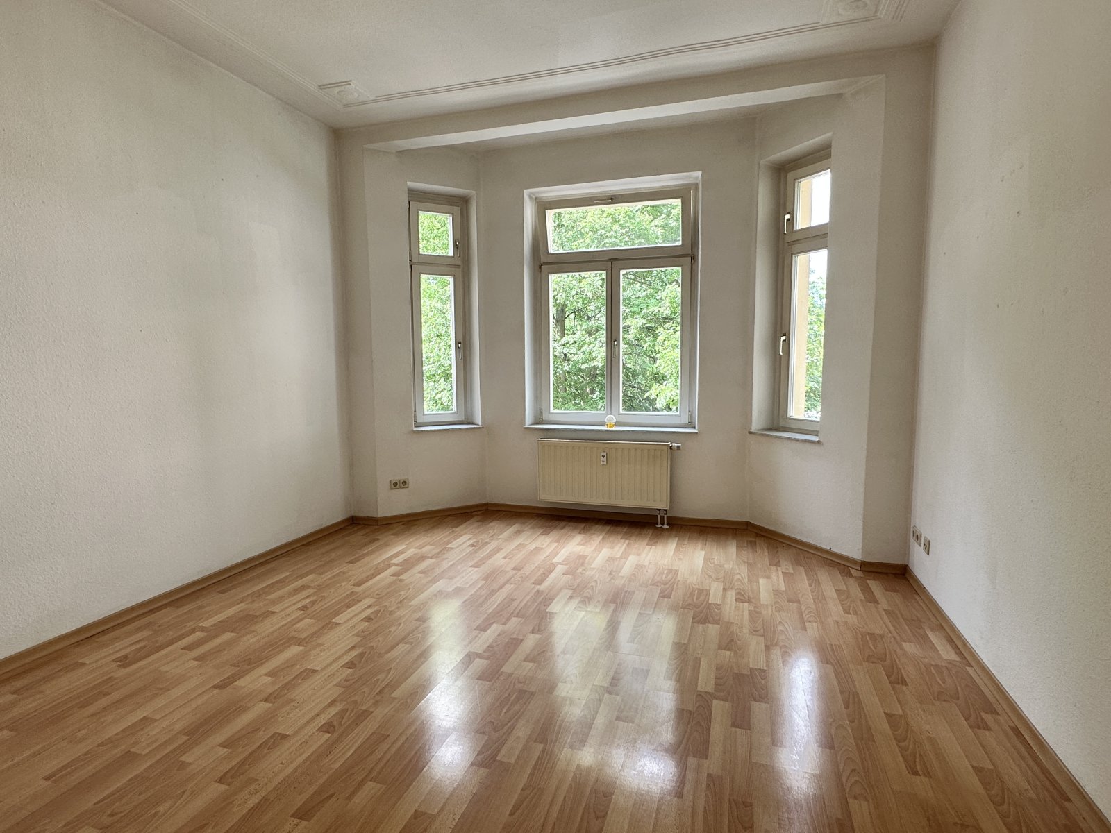 Vermietete 2-Raum-Wohnung mit Einbauküche und Tageslichtbad!