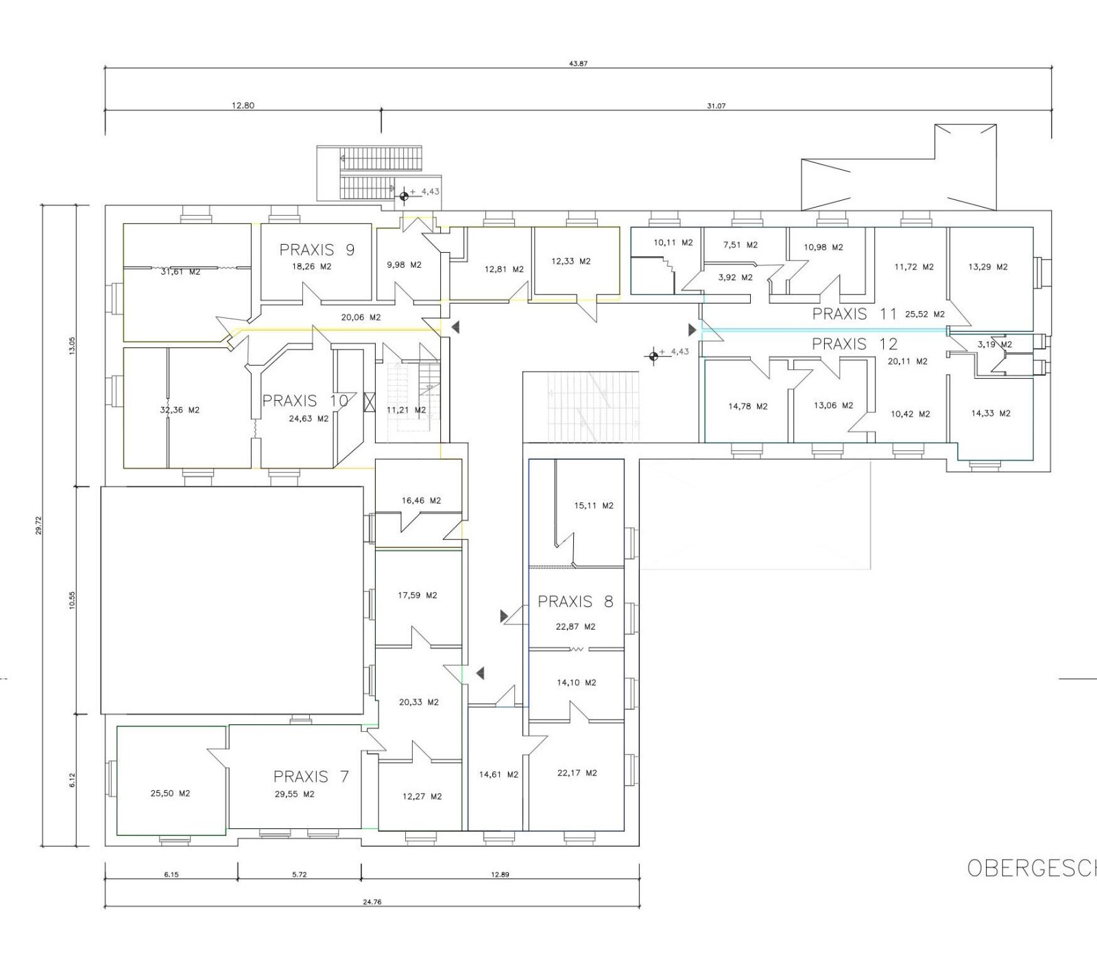 Ehem. MVZ, 42 Stellpl., unvermietet, Denkmalschutz, Sanierungsbedarf