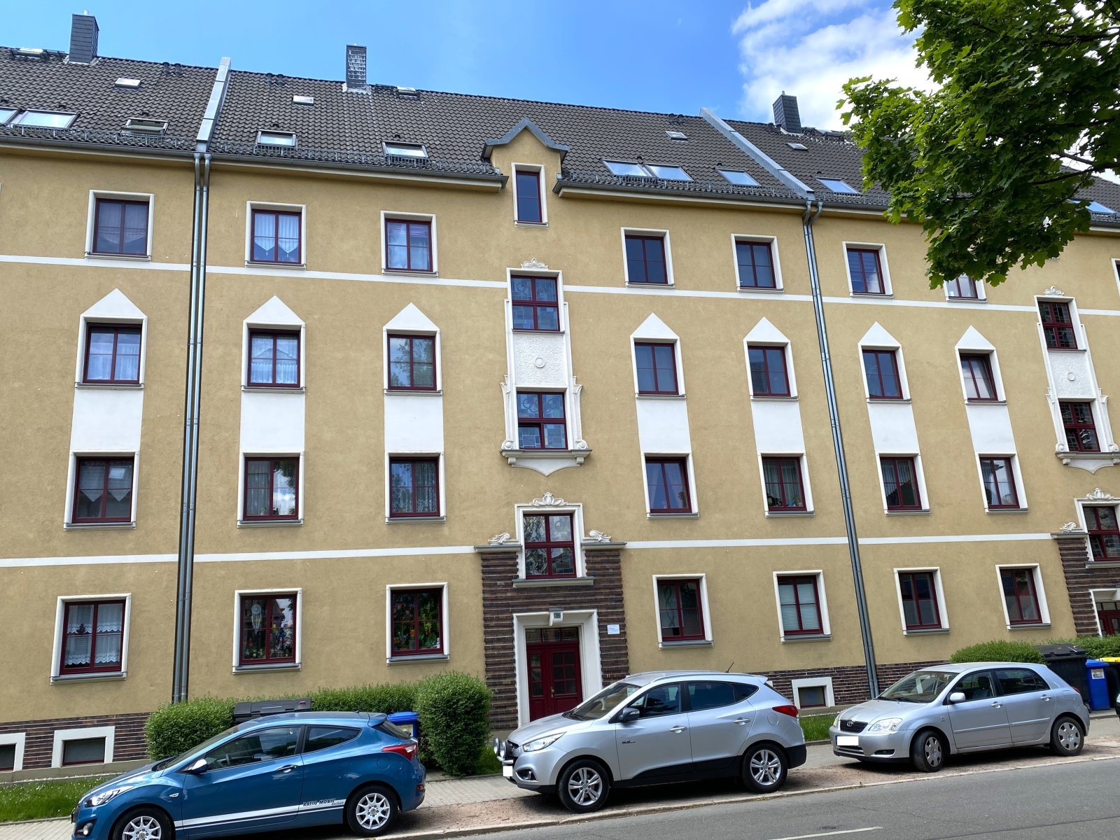 Schöne 2-Raum Wohnung mit Balkon in Zwickau! Vermietet; Denkmalschutz!