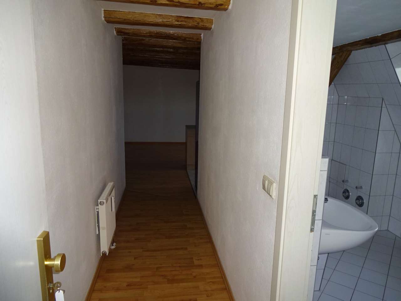 Vermietete 2-Raumwohnung mit Einbauküche; Innenstadtlage!