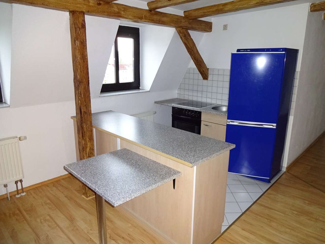 Vermietete 2-Raumwohnung mit Einbauküche; Innenstadtlage!