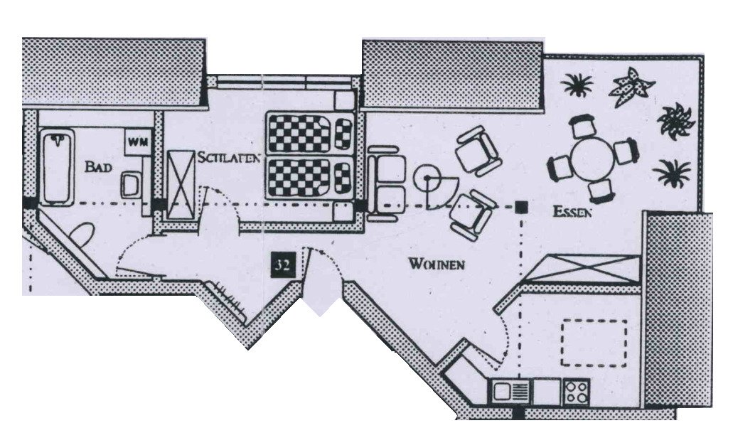 Helle 2-Raumwohnung mit 2 TG-Stpl! Fahrstuhl; Marienthal - Nähe HBK!