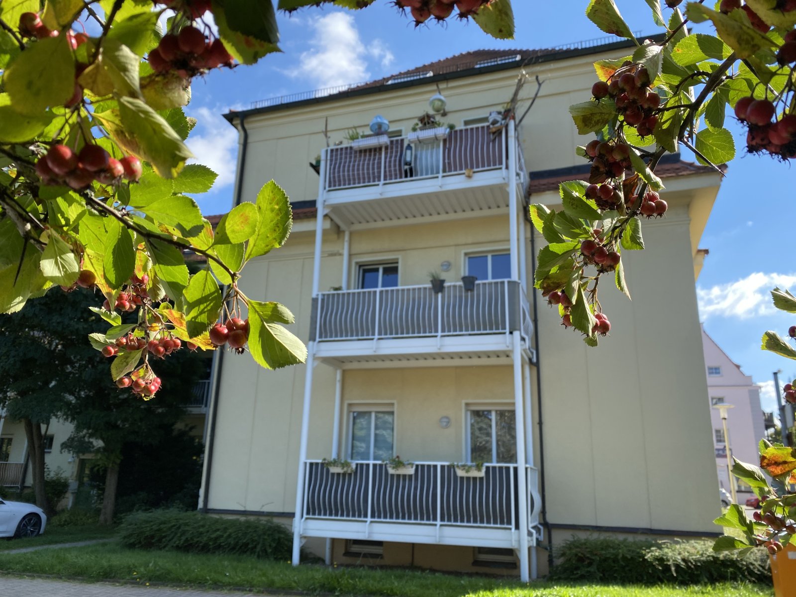 Vermietete 1,5-Raumwhg. mit Balkon und Gartenanteil in Marienthal - Nähe HBK!