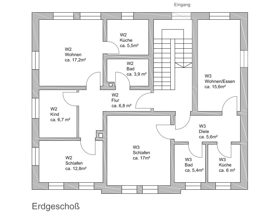 Teil vermietetes Mehrfamilienhaus in Wilkau-Haßlau!