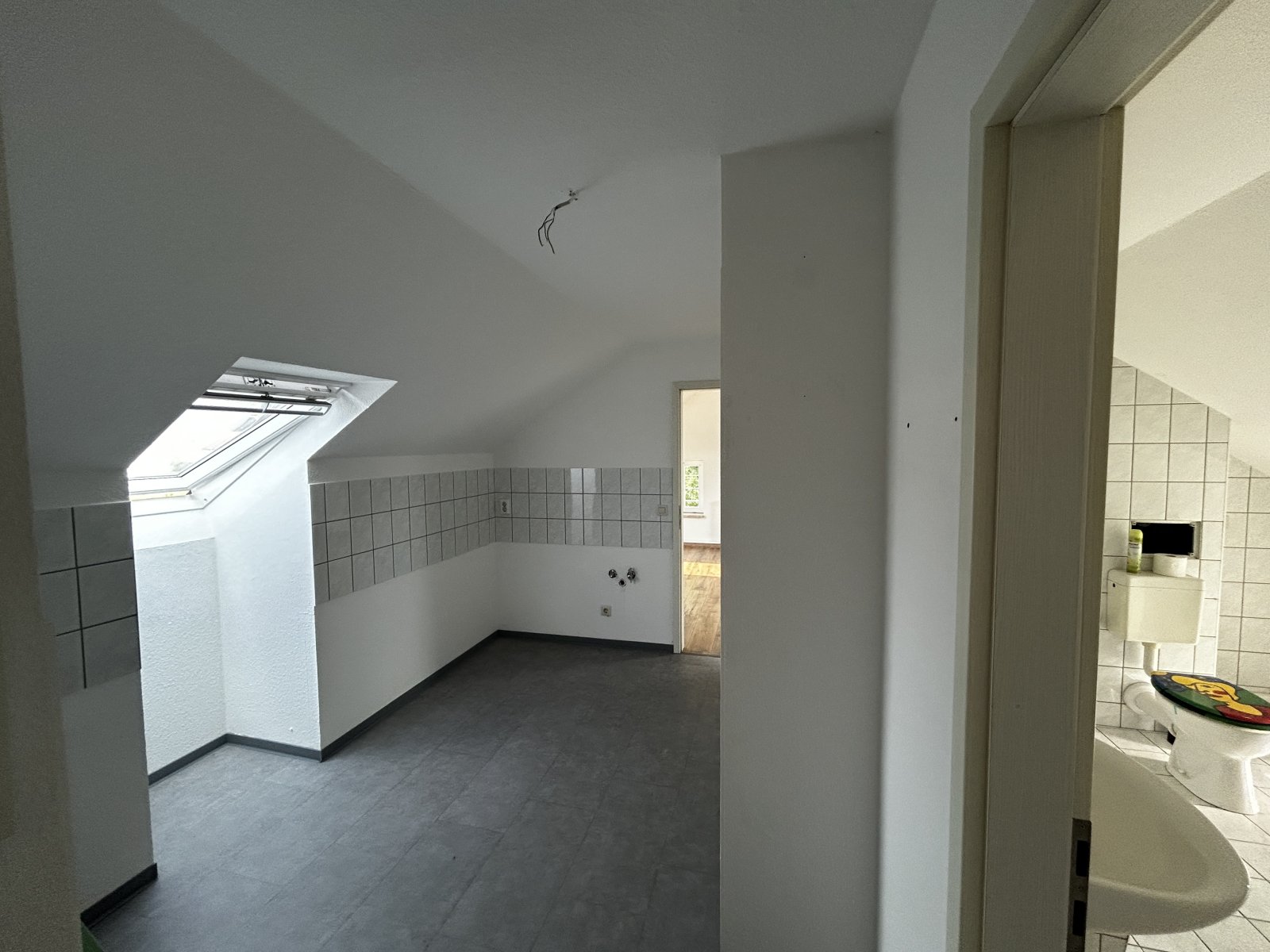 Schöne 3-Raum-Wohnung mit Stellplatz und Gartennutzung ; DG in Vielau-Reinsdorf!