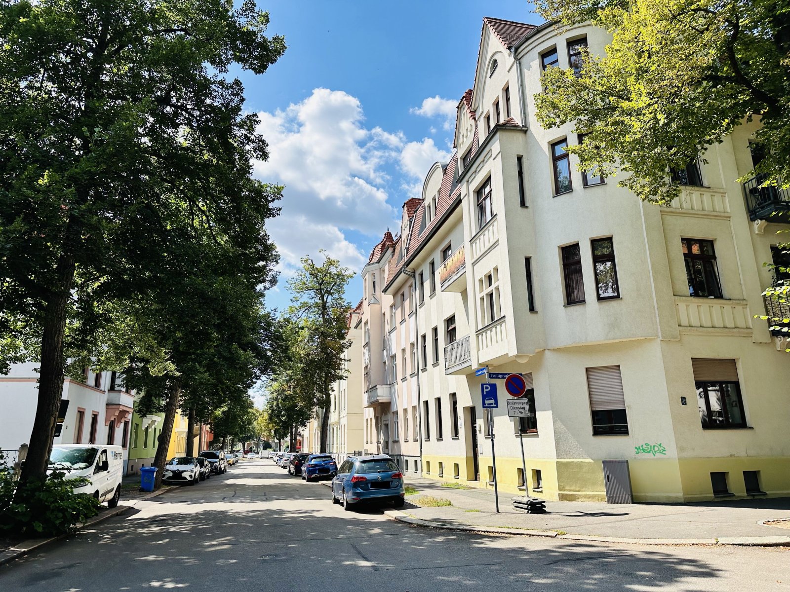 Vermietete 1,5-Raumwohnung mit EBK und Balkon in attraktiver Lage, Nähe Muldenpromenade!