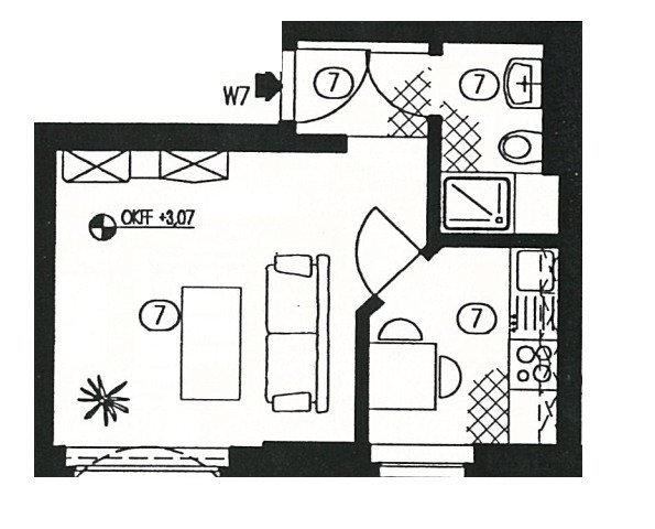 Ab 1.12.25! Kleines Studentenappartement in Marienthal; Nähe HBK!