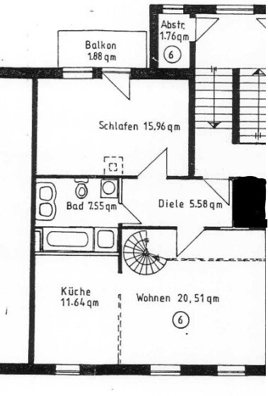 Ab 1.12.25! Renovierte 2-Raumwohnung mit Balkon und EBK! Zentrumsnah!
