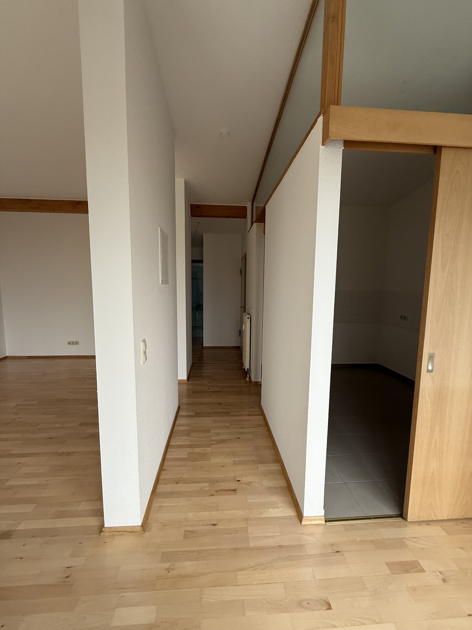 Moderne 2-Raum-Wohnung mit großer Dachterrasse und TG-Stellplatz! Vermietet!