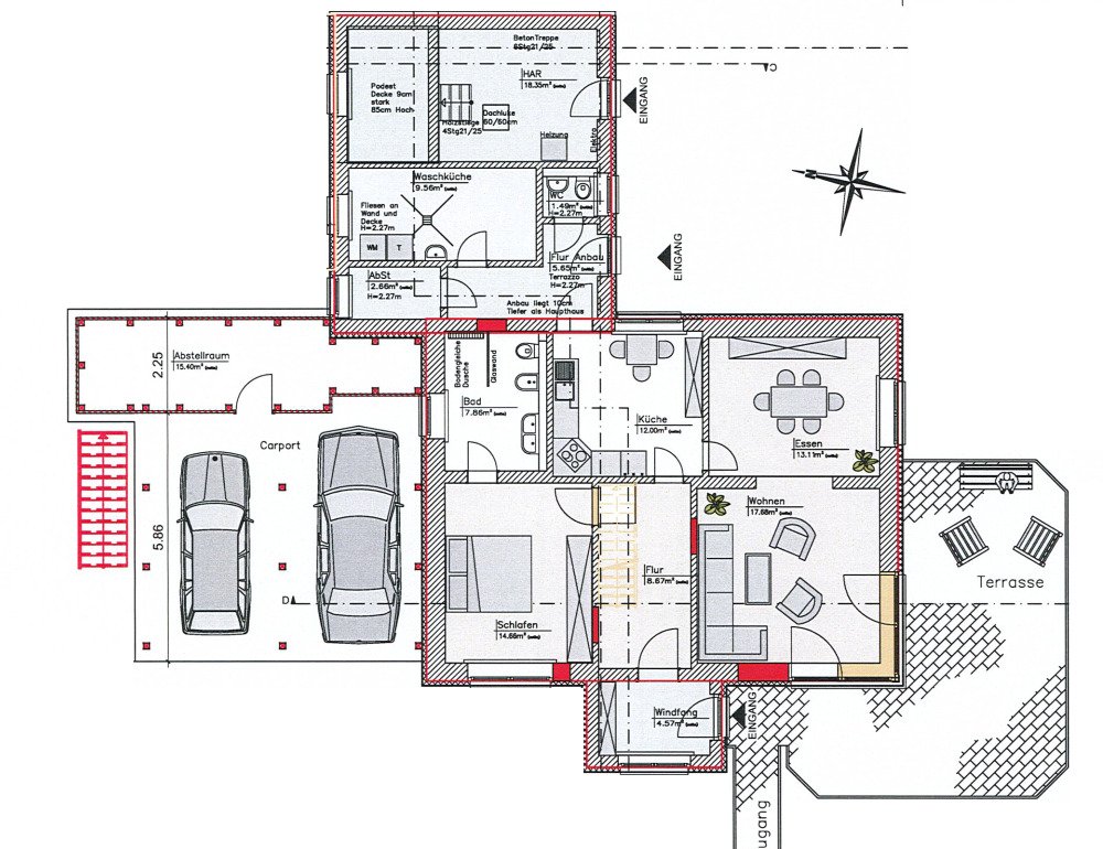 Exklusive Strandnähe trifft moderne Eleganz! EFH mit Einliegerwohnung in Bestlage von Thiessow!
