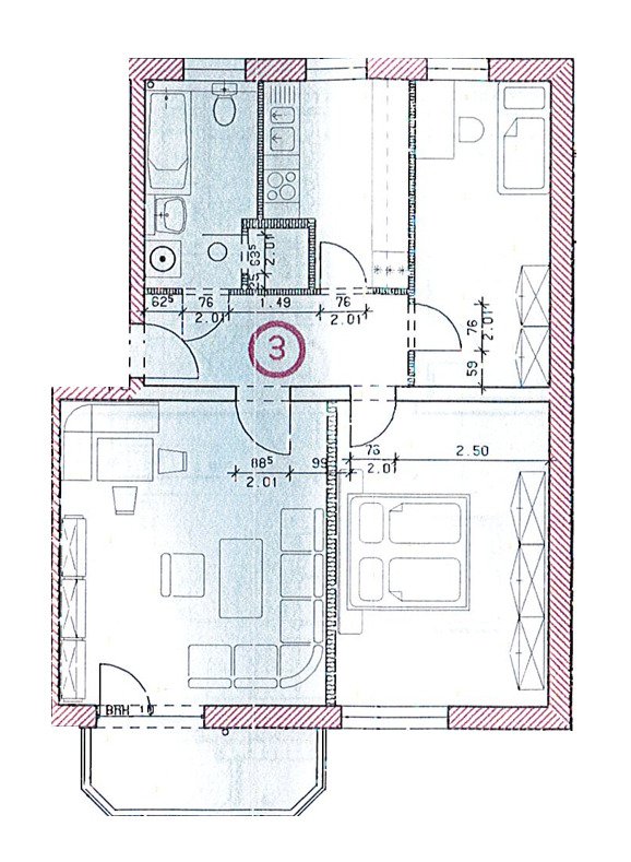Attraktive 3-Raumwohnung mit Balkon & Carport-Stellplatz in Fraureuth! Modernisierungsbedürftig!