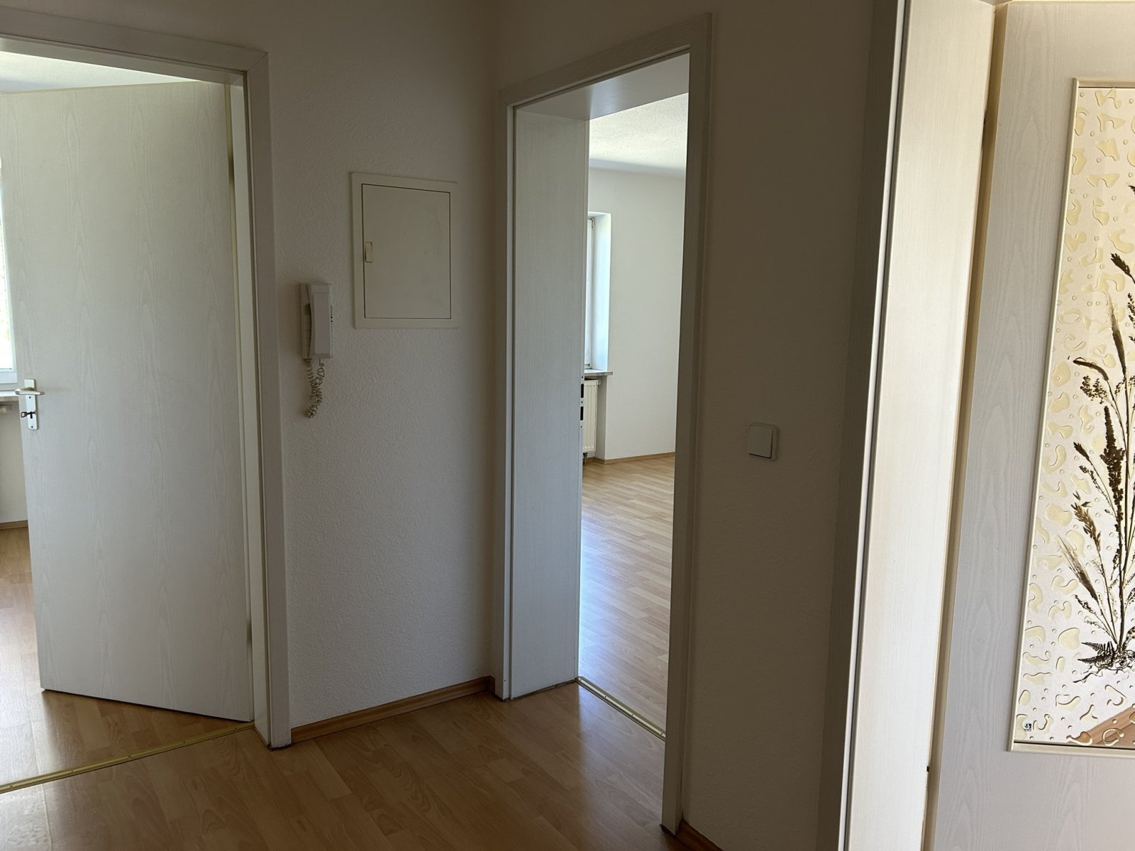 3-Raum-Wohnung Nähe Muldenaue. 1.OG, Balkon, TG-Stellplatz