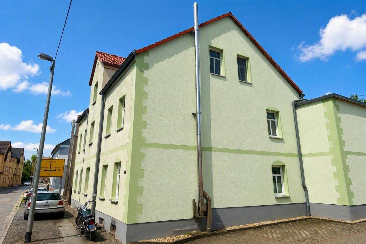 Gemütliche 2-Raumwohnung mit Terrasse und EBK in Lichtentanne!