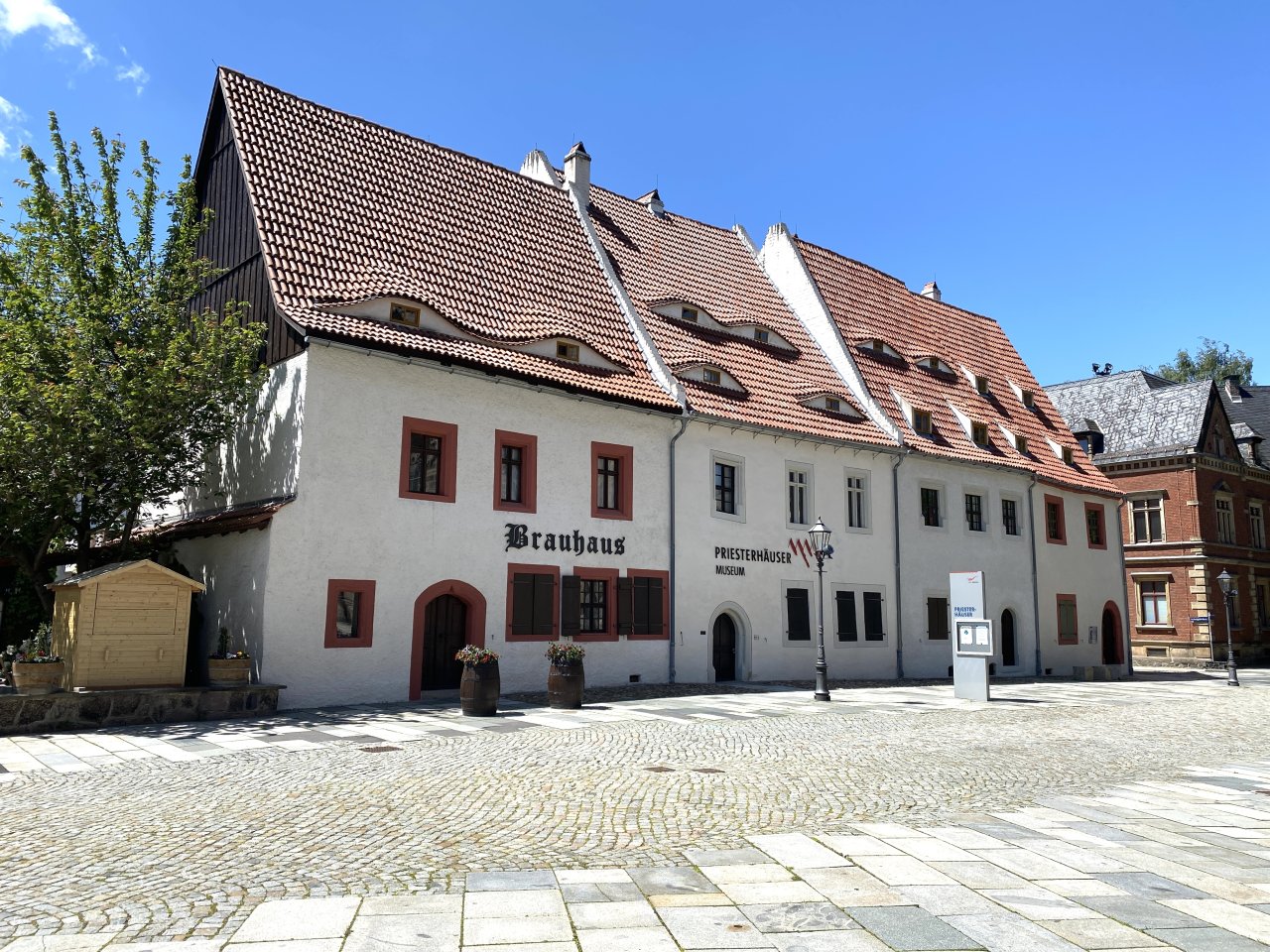 die Priesterhäuser, die ältesten Gebäude in Zwickau 