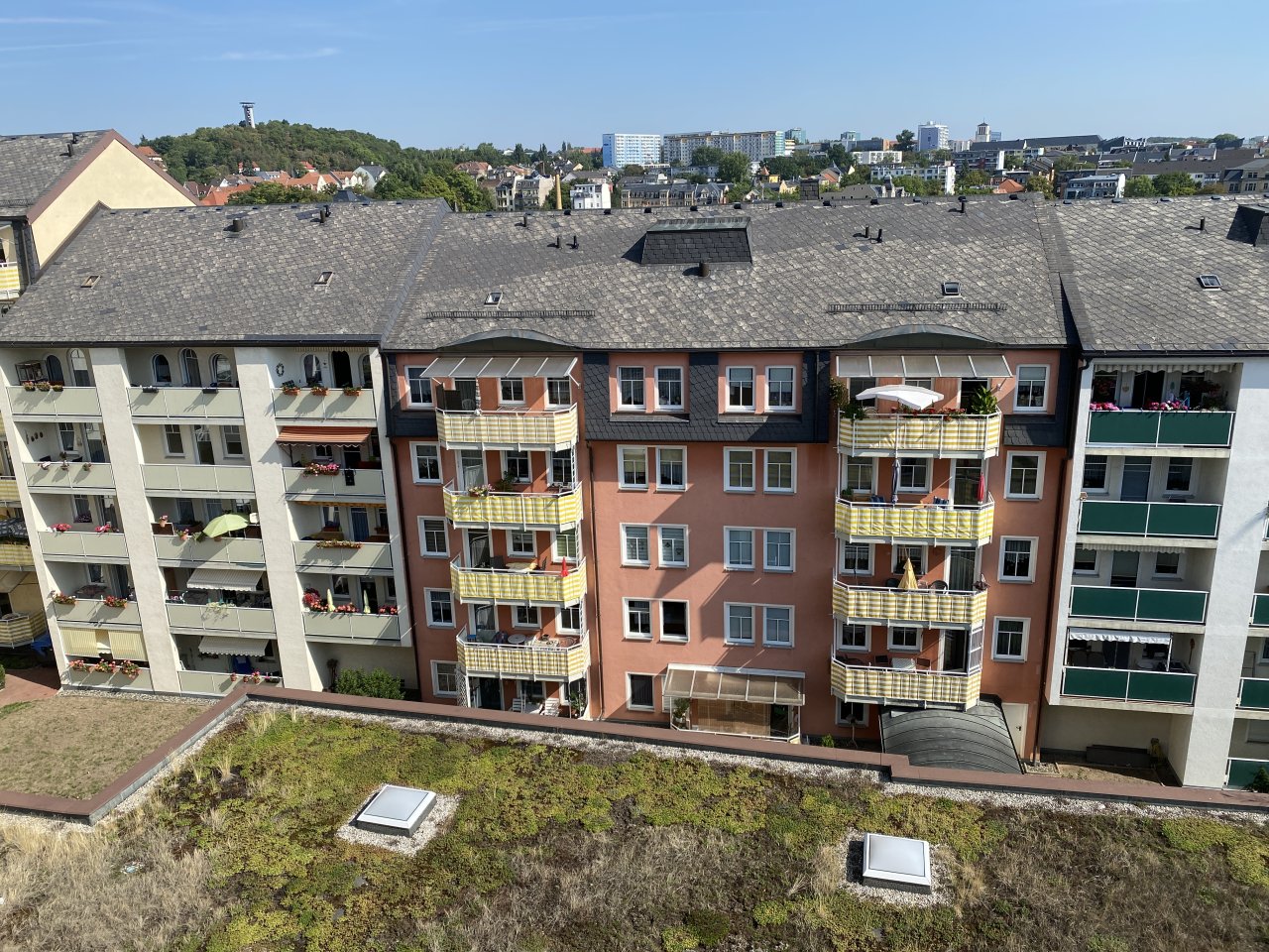 Ansicht auf Burgstr. 45 vom Innenhof