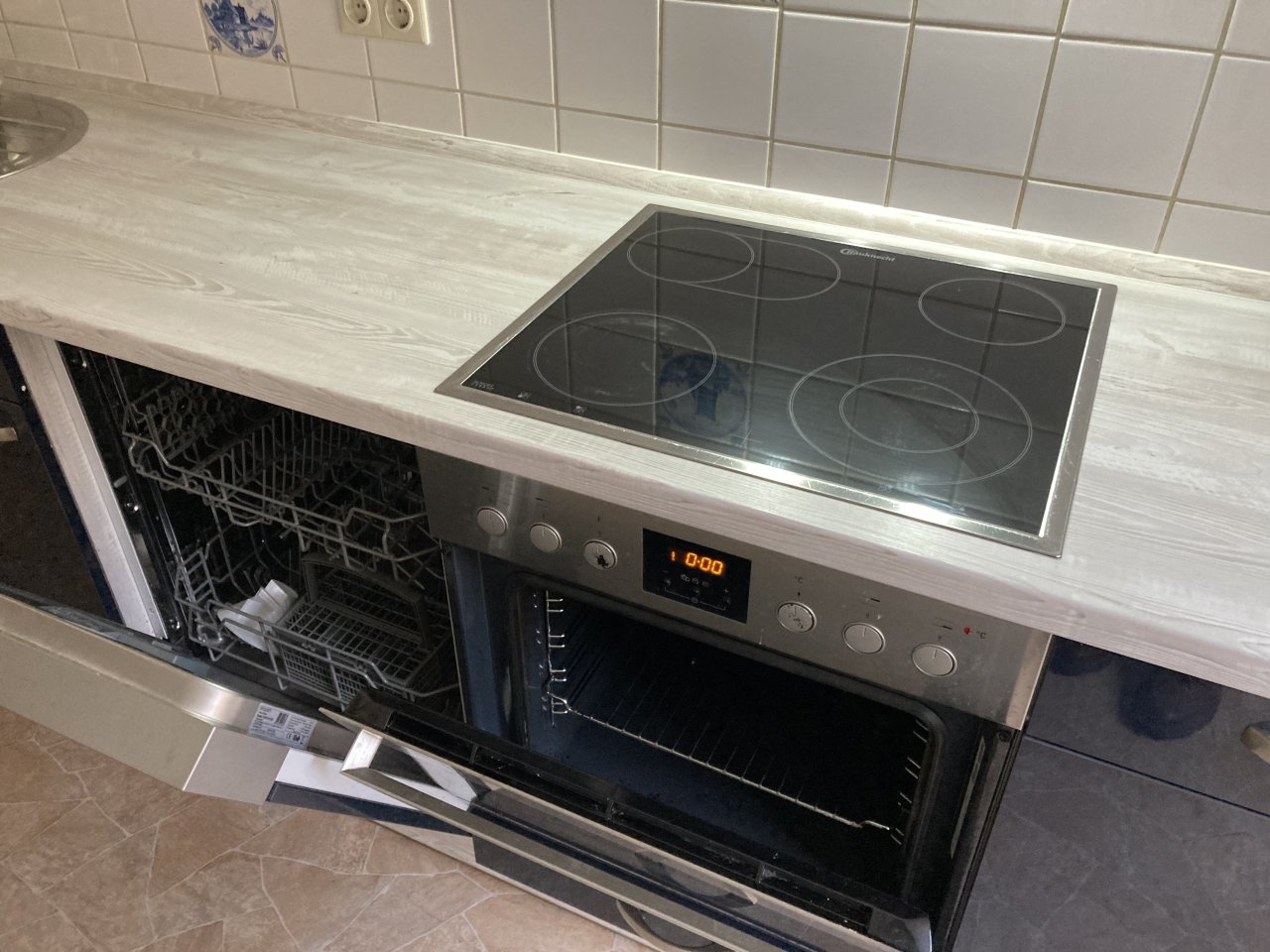 Küche Detail Herd / Backofen