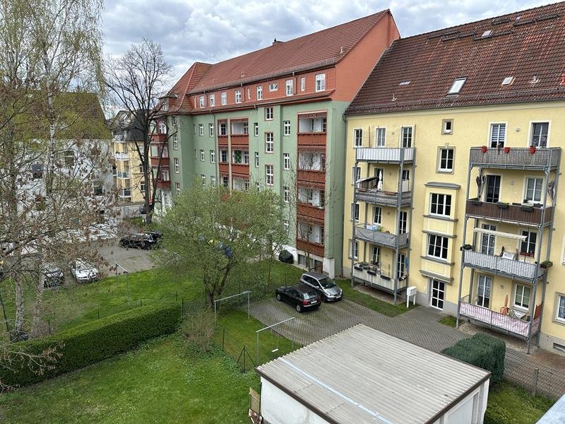 Blick vom DG-Balkon