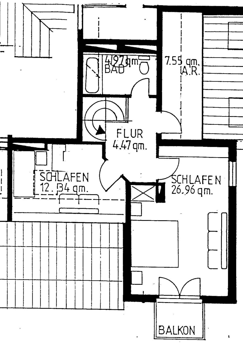Wohnung 55 - Ebene 2