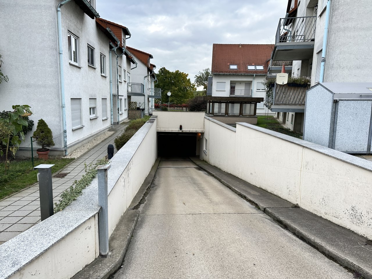 Zufahrt Tiefgarage