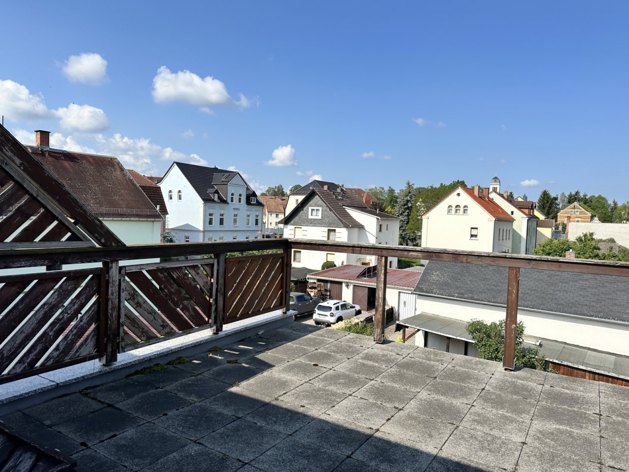 große Dachterrasse große Dachterrasse