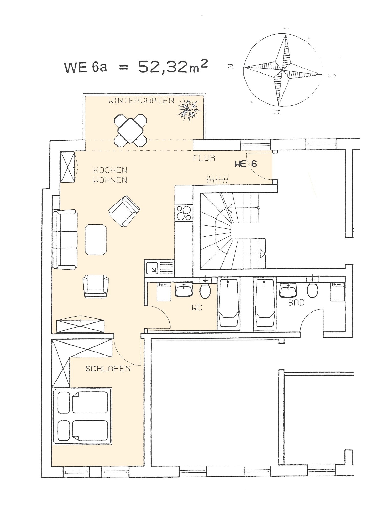 Grundriss Wohnung
