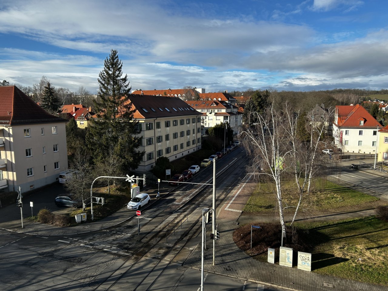 Ausblick vom Wohnzimmer Ausblick vom Wohnzimmer