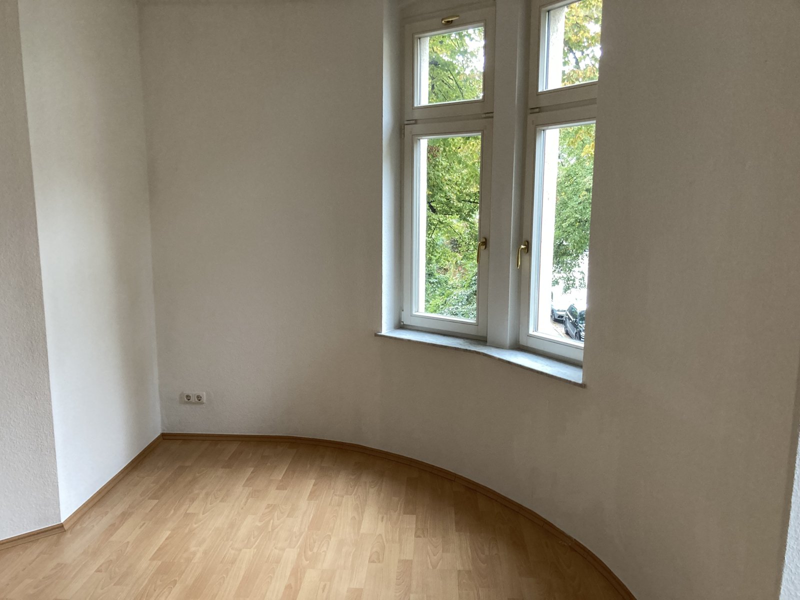 Wohnzimmer mit Erker