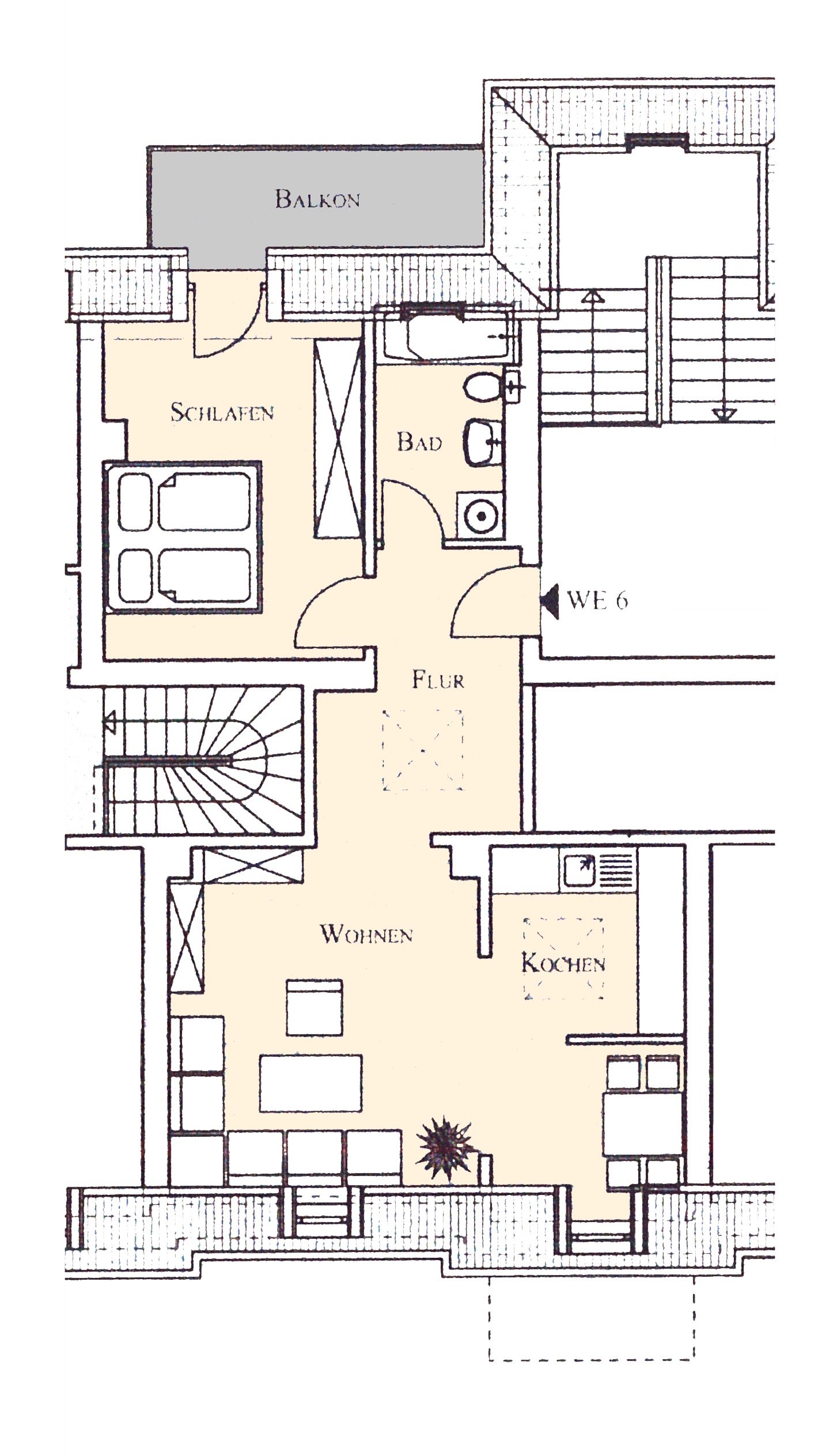 Grundriss Wohnung