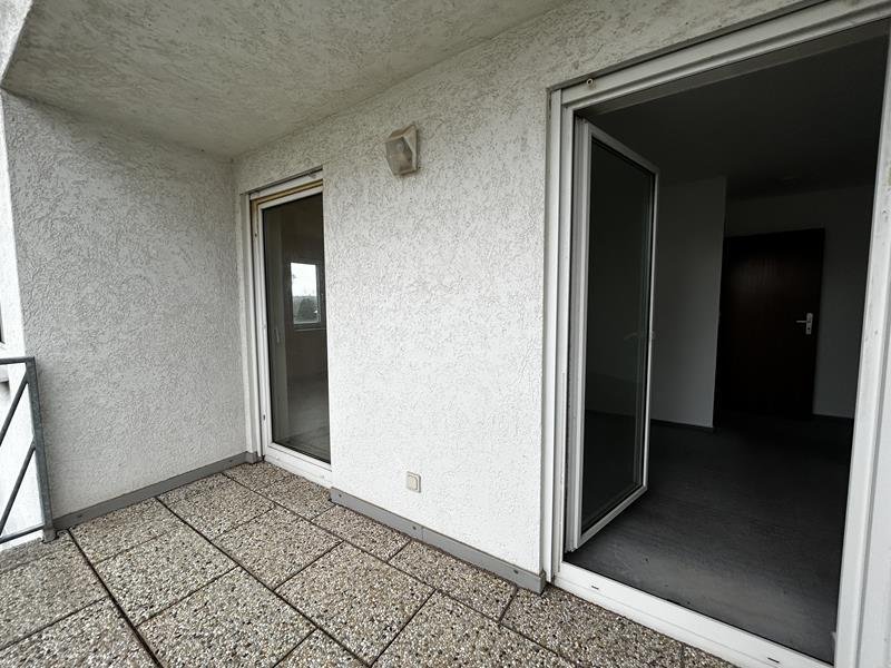 Balkon, Zugang zu Wohn- und Schlafzimmer