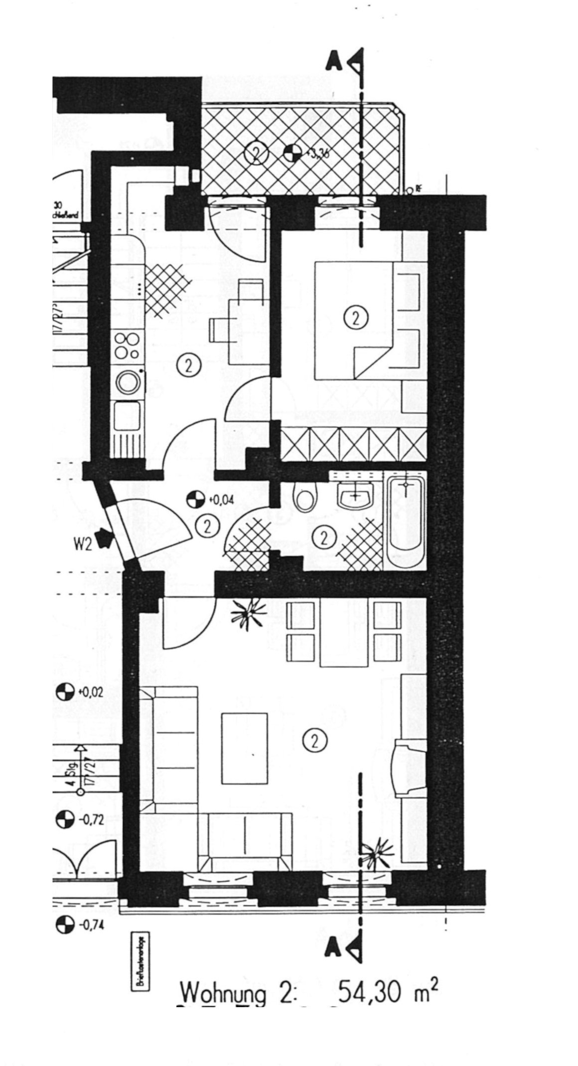 Grundriss  W2