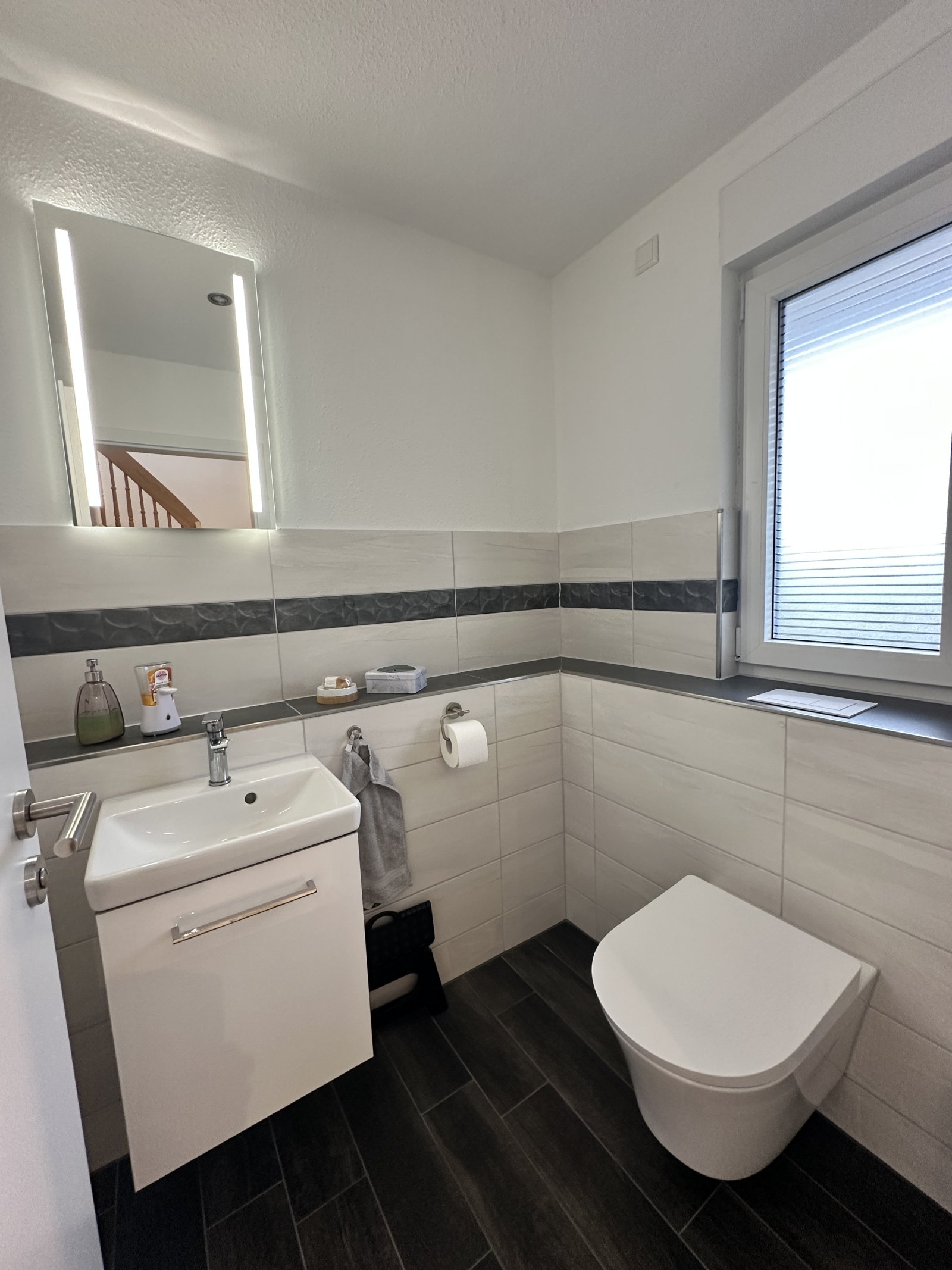 Gäste WC im Eingangsbereich