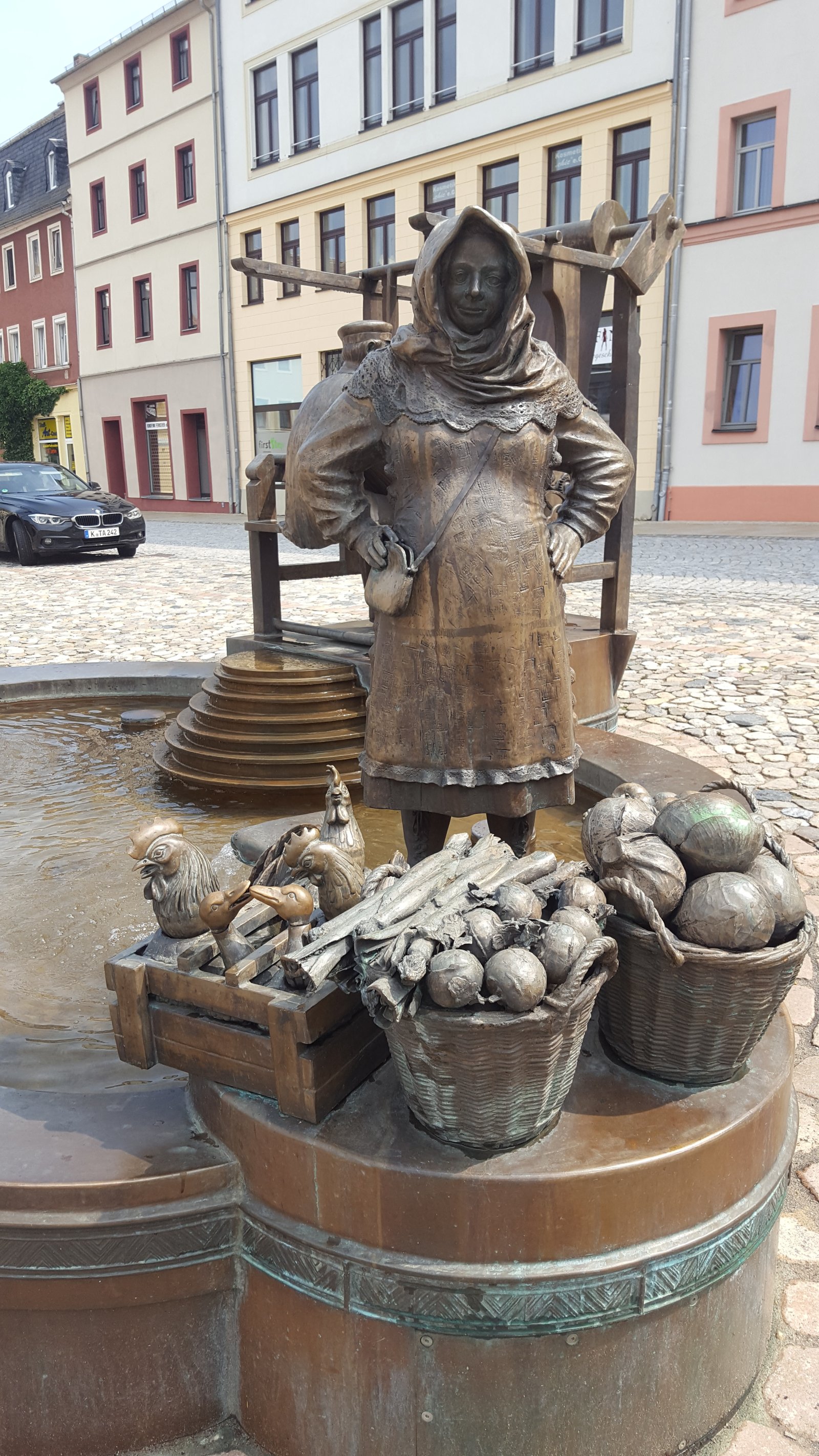 Figur Marktfrau Figur Marktfrau