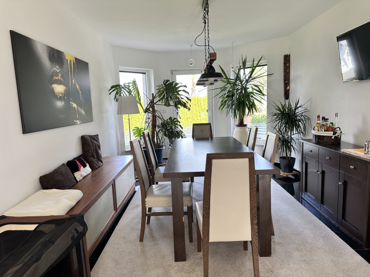 Wohnzimmer EG Erker