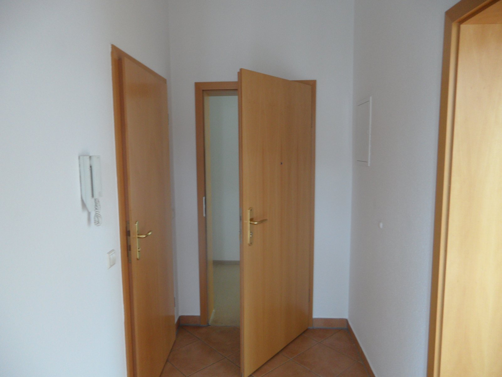 Flur mit Wohnungseingangstür