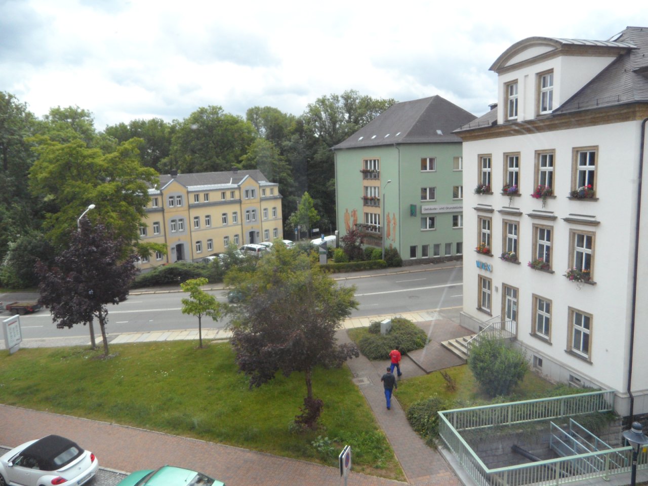Blick vom Balkon Blick vom Balkon