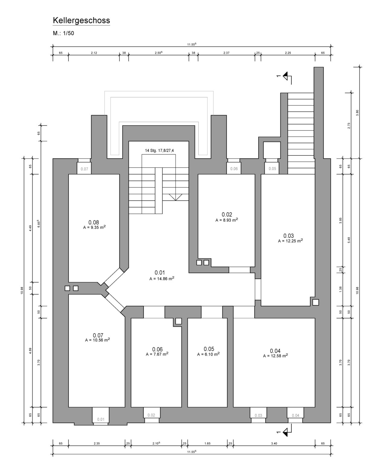 Grundriss Keller Grundriss Keller