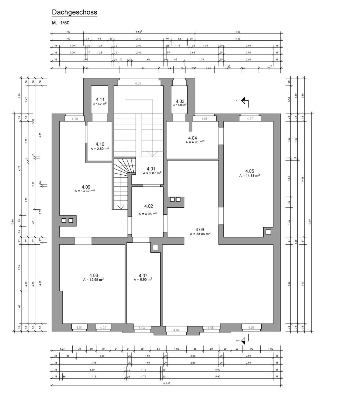 Grundriss DG Grundriss DG