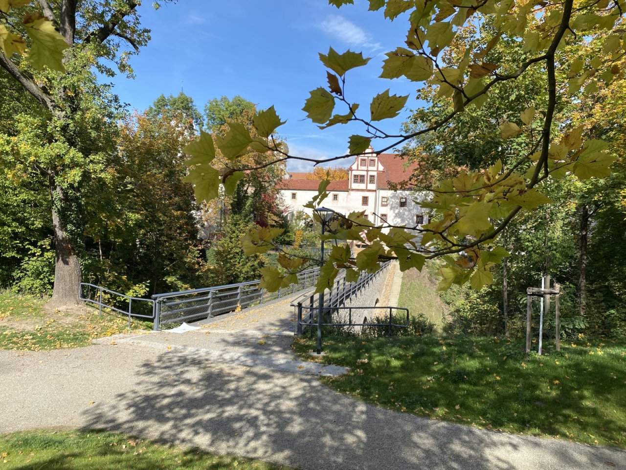 Zufahrt zu Forderglauchau