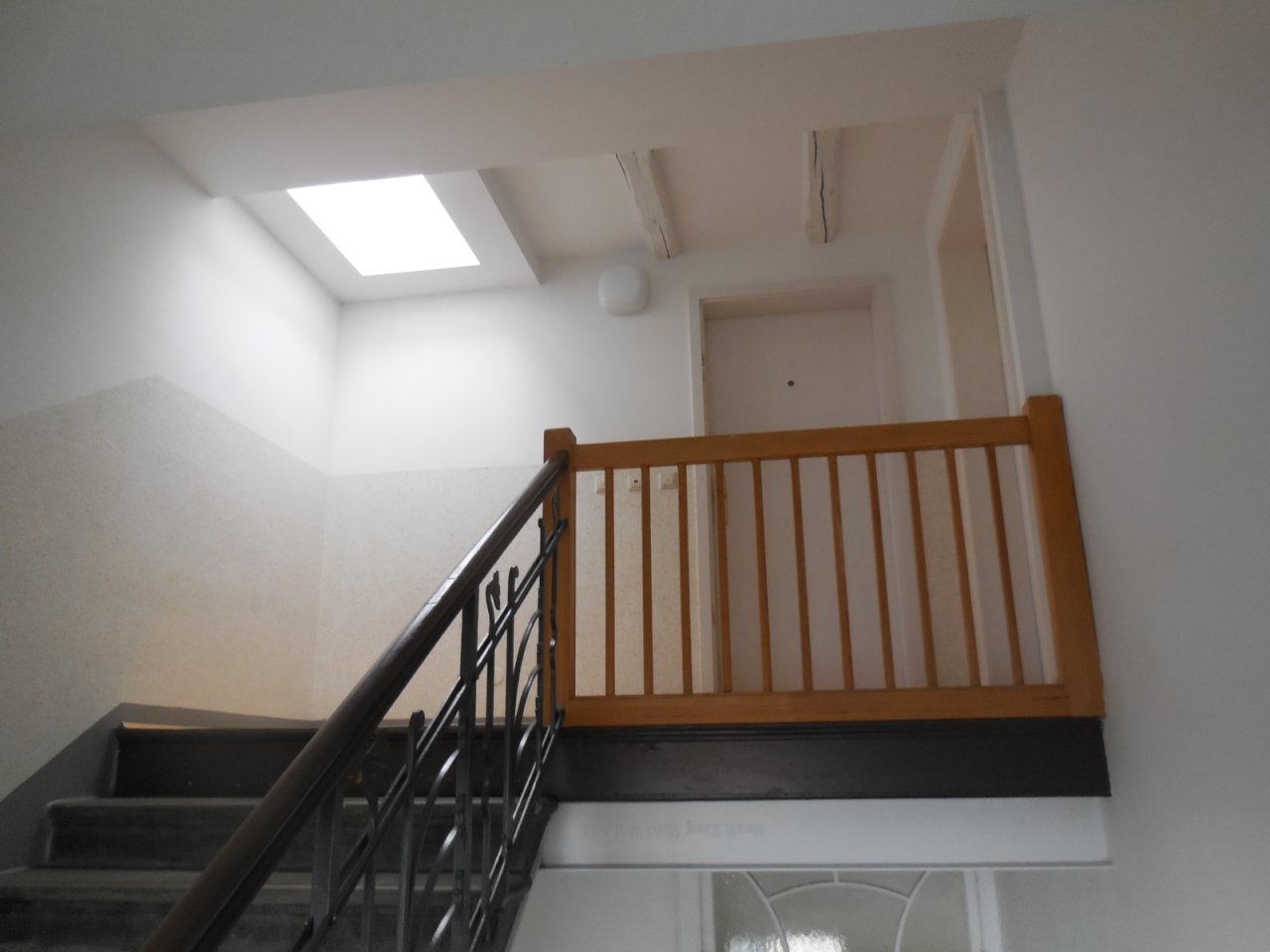 Treppenhaus Dachgeschoss mit Oberlicht