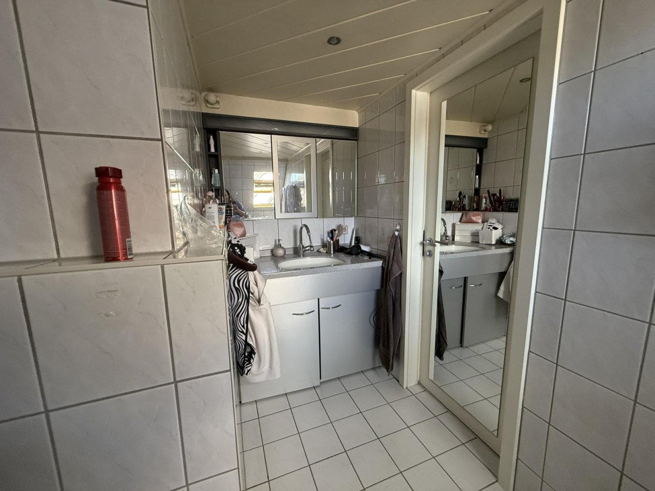 Tageslichtbad mit Wanne