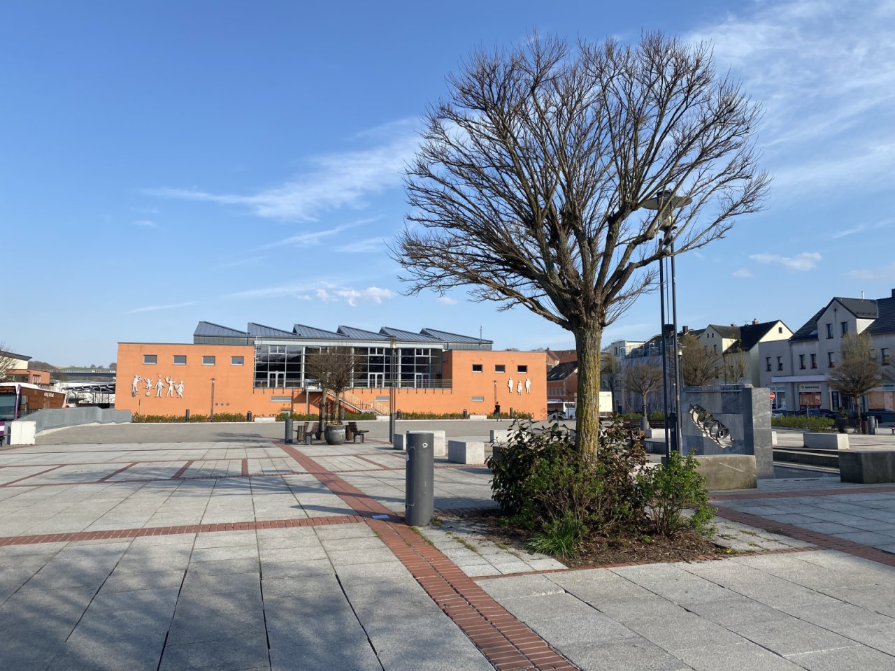 Muldentalhalle, Zentrum