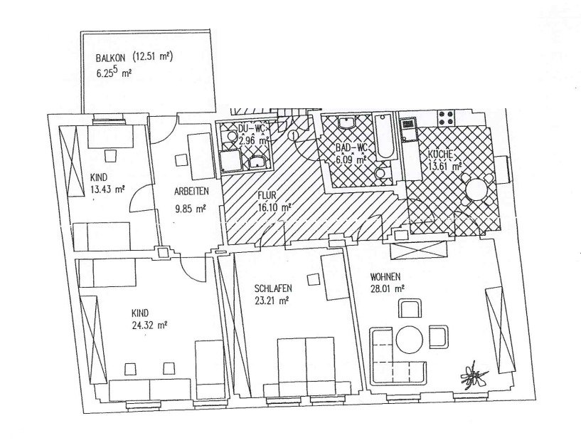 Grundriss W1 Grundriss W1