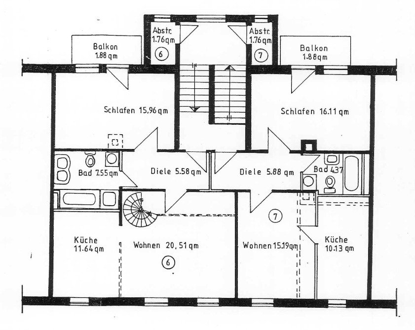 Grundriss DG Grundriss DG