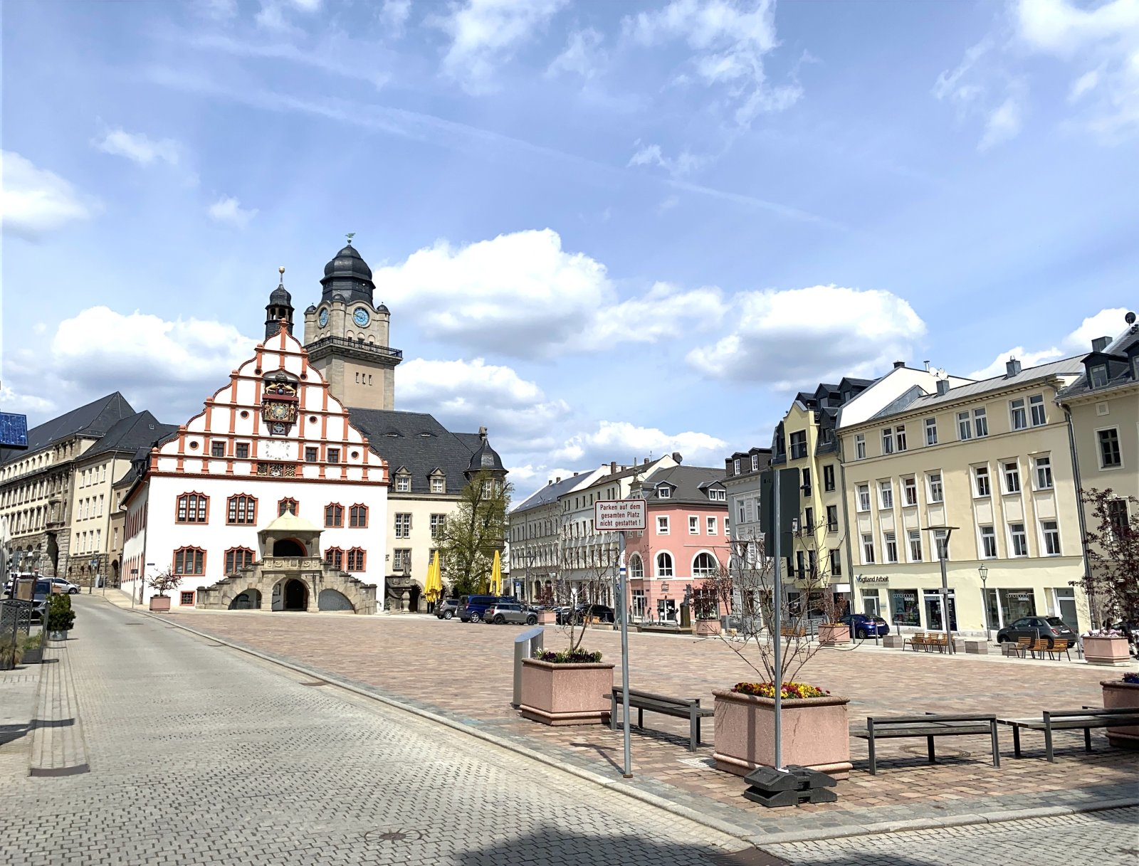 Plauener Marktplatz