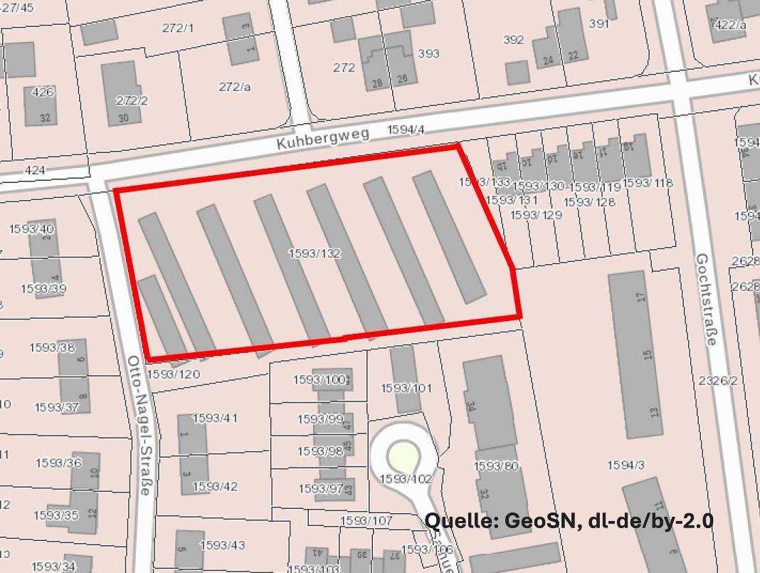 Stadtplan Ausschnitt aus Geoportal