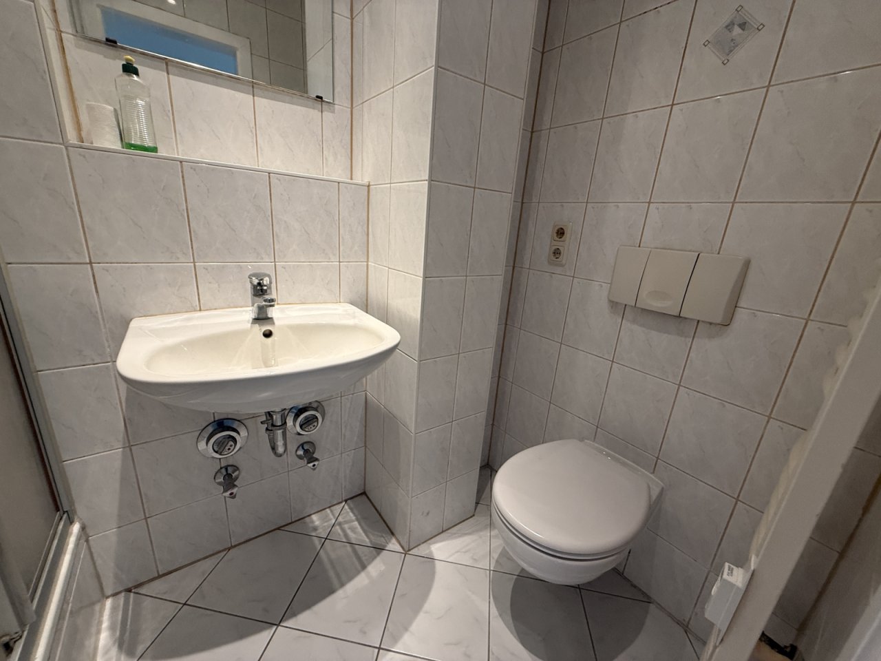 Innenliegendes Badezimmer